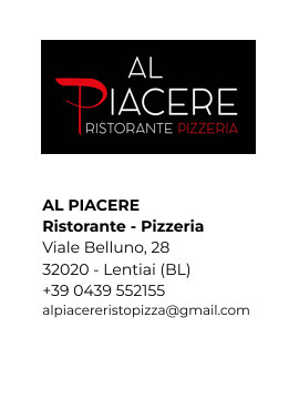 Ristorante Pizzeria al Piacere